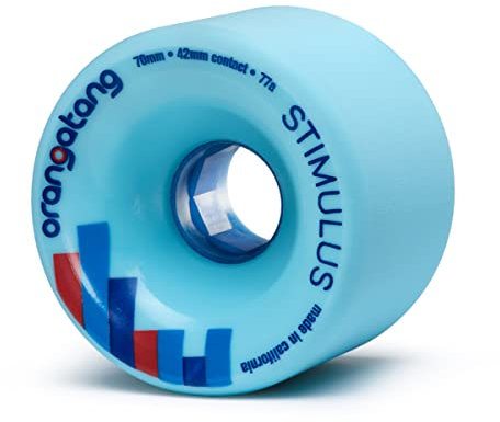 Orangatang Longboardrollen Stimulus 70mm 77A (Blue)