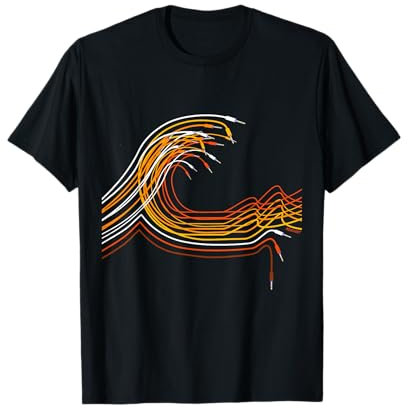 Grosse Welle für Modular Synthesizer Musiker T-Shirt
