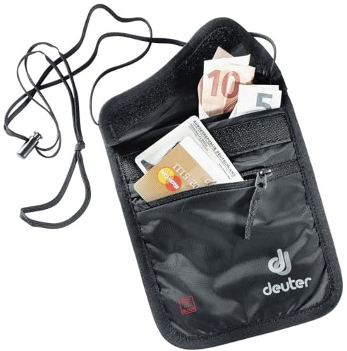 Deuter Security Wallet II RFID Block 2020 Modell Brustbeutel, Schwarz