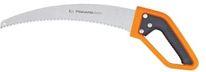 Serrucho de poda Fiskars con punta y mango protector D SW37