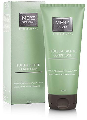 Merz Spezial Professional Haar Conditioner Fülle & Dichte - mit Keratin und Koffein für weniger Haarbruch und geschmeidiges Haar (1 x 200 ml)