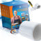 Birkental Reparatur Klebeband - starkes und wasserdichtes Pool Reparaturset - Unterwasser Klebeband Abdichtband zum Reparieren für Pool, Haus wetterfestes Reparaturband (10 cm x 150 cm, Transparent)
