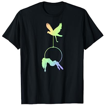 Regenbogen-Antennen-Reifen-Shirt, Übungs-Outfit für Antennen T-Shirt