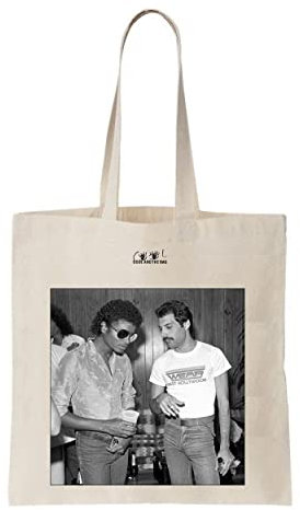 Tote Bag Michael Jackson & Freddie Mercury