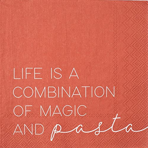 Räder Serviette 33x33cm, Magic and Pasta