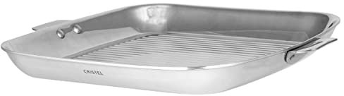 Cristel - Gril Carre INOX sans Couvercle Multiply CASTELINE Amovible 30 CM
