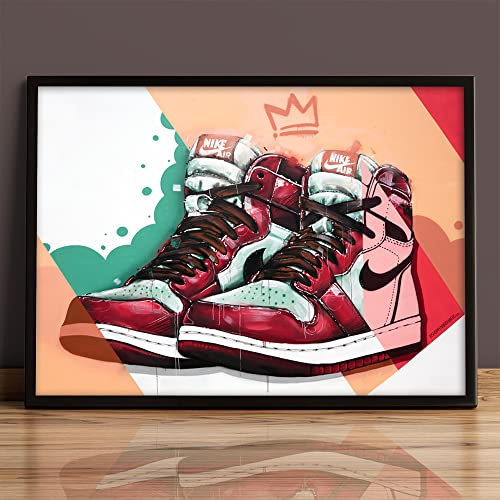 Air Jordan 1 Poster (50 x 70 cm), ungerahmt