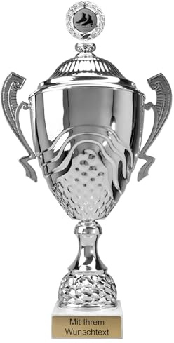 Deitert Pokale 8er Serie 58710 Silber mit Deckel 54,5 cm