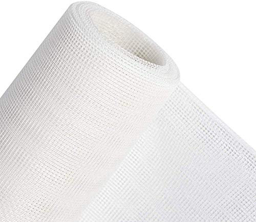 Bro Fly Mosquito Net Stops Fruit Flies, Durable Insect Mesh Screen Netting Roll for Window and Door, High Density DIY Mesh Screen Keep Bug, bee, Spider, and Winged Insect Out (White, 100cm x 250cm)