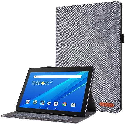 Tablet-Taschen Hülle kompatibel mit Lenovo Tab M10 (3. Generation) TB-328FU /TB-328XU (2022) 10,1 Zoll, Flip Fold Stand Case Schutzhülle Stoff Druck Abdeckung mit Kartenfächern Tablet PC Hülle Cover