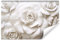 Muralo - 3D Tapete Vliestapete - Fototapete 3d Effekt - Tapete für Wohnzimmer Schlafzimmer Wandtapete - Fototapete - Geschnitzte Rosen Motiv - Br.300cm x Hö.210cm