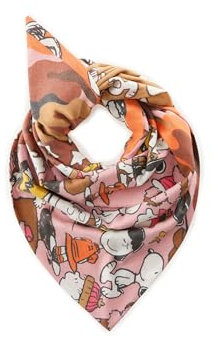 CODELLO Damen Kaschmirweiches Peanuts™ Dreieckstuch