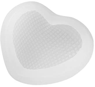 COHEALI Seifenformen Herzform Silikon Dessert-herstellungsform Leicht für Kuchen Schokolade Kekse Pudding Gelee Wiederverwendbares Formenset