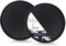 U-Grip 2 Pack, 11 / 28cm Round Black Anti Slip Non Slip Bar Drinks Food Serving Tray - Bar Tray for Parties, Gatherings, Bars, Restaurants, and Home