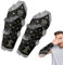 Armreifen für Herren – 1 Paar Punk Retro Herrenhandschuhe | Armwärmer aus Kunstleder für Herren, mittelalterliches Cosplay, Piratenarmband