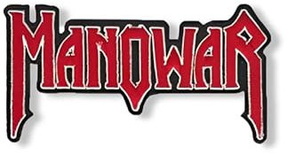 LipaLipaNa Manowar Aufnäher Besticktes Patch zum Aufbügeln Applique