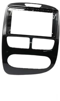 Fiakaon Cadre Radio Cache-Radio Cadre d'autoradio 9 Pouces pour Renault Clio 4 2012-2021, kit d'installation de Tableau de Bord Android Canbus(Only A Frame)
