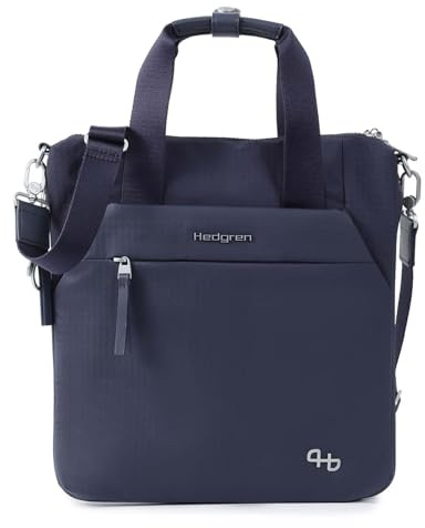 HEDGREN HFURO09 ROKU VERTICAL TOTE EXP 13 + RFID PEACOAT BLUE