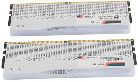 Xiuganpo 32 GB DDR5 RAM 6800 MHz PC5-54400U CL34-45-45-108 RGB-Speicherkit, Verbesserte Datenbandbreite für Desktop-PC-Benutzer