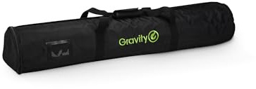 Gravity BG TMS 3B - Traveler Transporttasche für drei Mikrofonstative, wasserabweisend, Gepolsterte Trennwände, schwarz