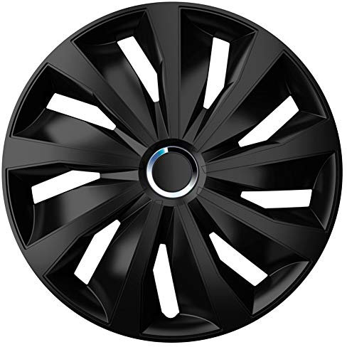 AUTO-STYLE Satz Radzierblenden Grip Pro 15-Zoll Schwarz