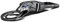 Inovey Voiture Keychain Gros Haut De Gamme Jaguar Keychain Métal Pendentif Tête De Léopard Petit Cadeau - 648 Argent Brillant