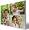 wandmotiv24 Leinwandbild 260 g/m ² - Foto-Collage mit 3 Fotos - Fotogeschenk - Geschenk für Freunde und Familie - Kunstdruck querformat 80x60cm (BxH) - M0002