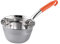 liushop cuillères Ourse en Acier Inoxydable avec poignée Hooked Grande Portion Louche à Longue poignée de qualité Commerciale Louche Cuillère à dîner (Color : B, Size : 1L)