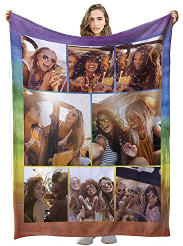 Personalisierte Geschenke Frauen und männer,Personalisierte Decke mit Foto,Personalisierte Kuscheldecke Personalisiert Foto,Fotodecke mit Foto,Personalisierte Geburtstagsgeschenke Weihnachts Geschenke