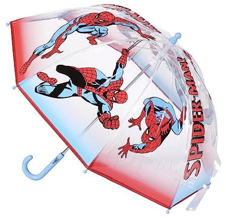 Cerdà - 2400000715 - Handbuch Poe Bulle Spiderman Regenschirm, ROT