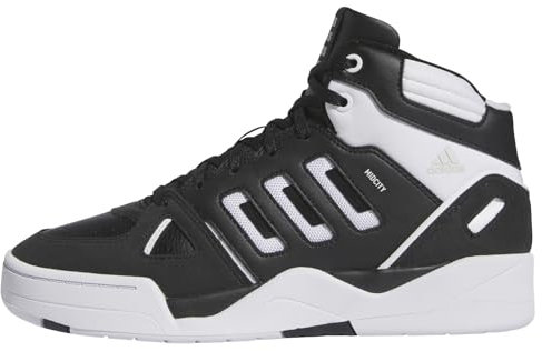adidas Herren Midcity Mid Shoes Basketball-Schuhe, core Black/Cloud White/Crystal White, 42 2/3 EU