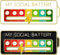 Ceeyoll 2 Stück Social Battery Pin, Legierung Stimmungsbatterie Brosche, Social Batterie Brosche Abzeichen, Interaktive Batterie Pin Anstecker, Für Frauen Und Männer, Süßes Kreatives Geschenk