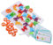 ifundom Baustein-Puzzle-Spielzeug Spiele Zur Buchstabenerkennung Passendes Buchstabenspiel Vorschulrätsel ABC-Spielzeug Spielzeug Für Feinmotorik Spielspielzeug Für Vorschulkinder Hölzern