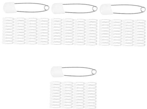 Vaguelly 4 Sätze Windelnadel Brosche Anstecker Sicherheitsnadel Broschen Sicherheitsnadeln Windel Sicherheitsnadel Windelnadel Für Anstecker Perlennadeln Babykleidung 60 Stück * 4
