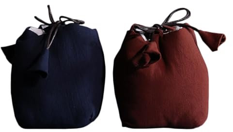 Ciieeo 2stück Aufbewahrungsbeutel Für Teetassen Beutel Für Teeflaschen Aufbewahrungstaschen Kompakt Und Leicht Vielseitig Einsetzbar Für Hotels Zu Hause