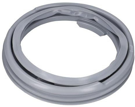 ensipart Türmanschette für Waschmaschine kompatibel mit Samsung DC61-20219E graue Gummidichtung für Türe an Waschmaschine