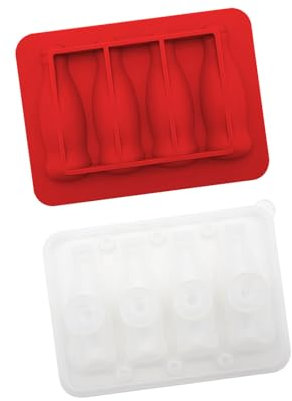 Innovative 3D Cokes Flasche Geformte Eiswürfel Tablett Nahrungsmittelqualität Silikonform Für Einzigartige Getränkepräsentation Küchenwerkzeug