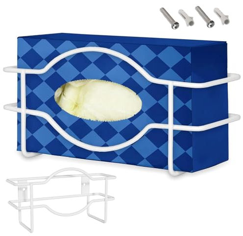 Wandhalterung für Wandhalterung, Spender | Wandspender | robuster kompakter Stoffbox-Organizer, Stauraum für versteckte Gesichtstücher, spart im Büro