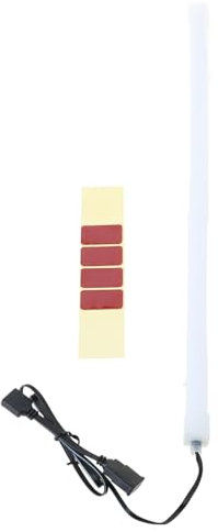 Thewasc ARGB LED Strips for Gaming Case LED Diffused Rainbow ARGB Strips PC Case Lighting for 5V 3Pin Light Sync Motherboard