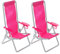 TOYANDONA 2Pcs Miniature Folding Beach Chair Simulation Outdoor Lounge Chair for Mini House Garden Decoration Unique Beautiful Landscape Ornament