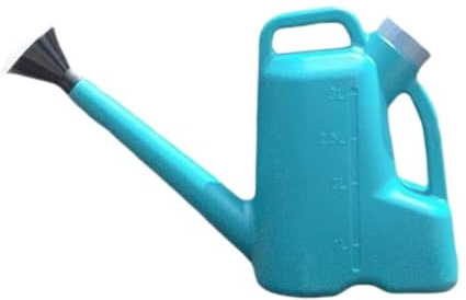 LeeQinersw Regadera Herramienta de Riego- Gran Capacidad y Pico Largo - Mango Ergonómico​ de Plantas de Material con Cabezal Desmontable Adecuada para Flores Y Huertos, 3l