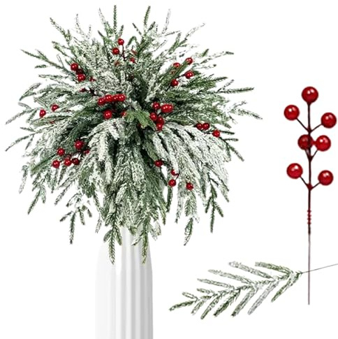 Rami Natalizi Per Albero Di Natale - 45 Pezzi Ghirlanda Artificiale Rami Decorativi, Decorativi 'Albero Di Natale | Per Organizzatori Di Feste Decoratori Floreali Proprietari Di Casa Appartamenti