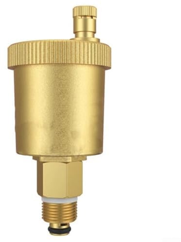 FACAIIO 3or 8 Zoll Automatisches Entlüftungsventil Messing Heiß für Wasserheizkörper und Hydronische Heizsysteme