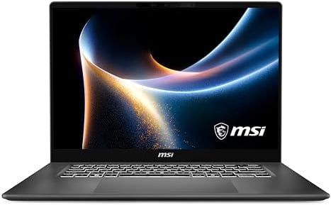 MSI Prestige 16 AI+ C3MG-012FR : Intel Core Ultra 7 355-32GB LPDDR5 - SSD 1TB - Intel Arc Graphics - 16 OLED 2,8K 120Hz - Windows 11 Famille