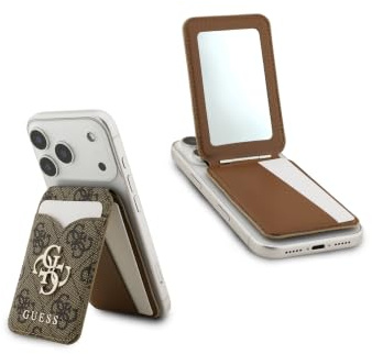 CG Mobile Guess 4G Stand- und Spiegelgeldbörse Kompatibilität mit MagSafe