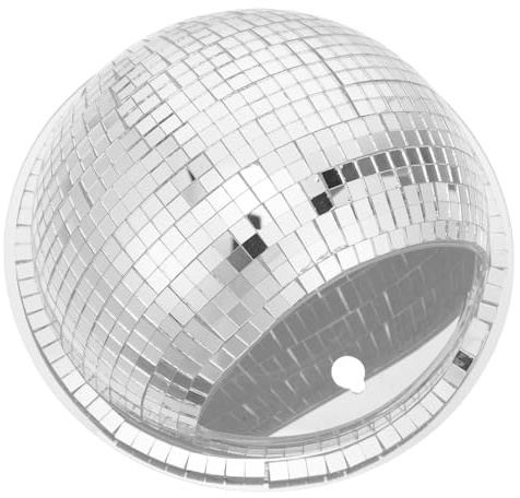 TOYANDONA Silver Disco Planter with Easy Propagation Hanging Vase Acrylic and Glass Material, Space Saving Design for Air Plants and Greenery for Engagement Party and Office