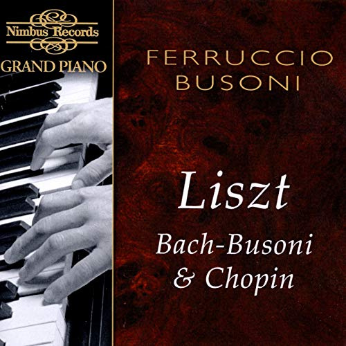 Plays Bach Chopin & Liszt