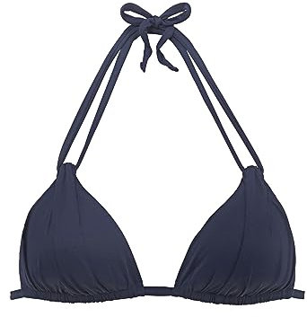 s.Oliver Damen Jpf-25 Bikinioberteil, Navy, 38 / C EU