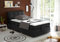 Froschkönig24 Concord 120x200 cm Boxspringbett Bett mit Motor Schwarz, Ausführung:Variante 3