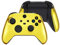 eXtremeRate Carcasa de Agarre Lateral para Mando inalámbrico Xbox Core, Pieza de Repuesto cromada Dorada para Mando de Xbox Series X y S [Controlador excluido]